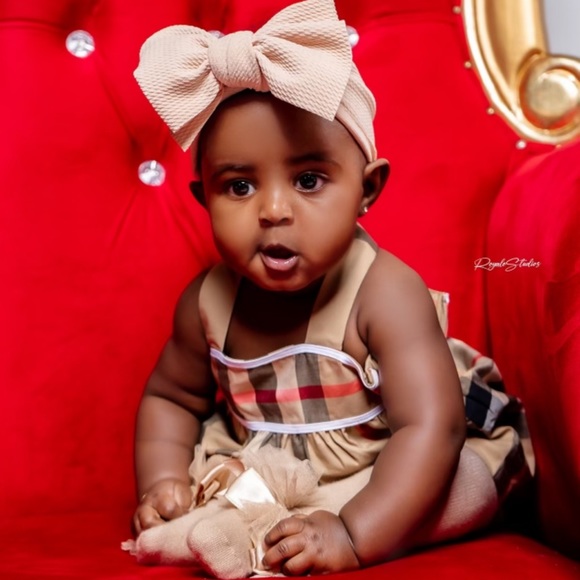Two piece authentic baby Burberry casual set